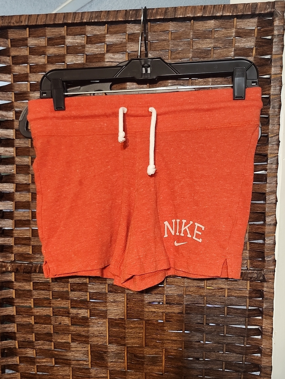 ❤️3 For 10.❤️Nike Women's Orange Drawstring Athletic Shorts